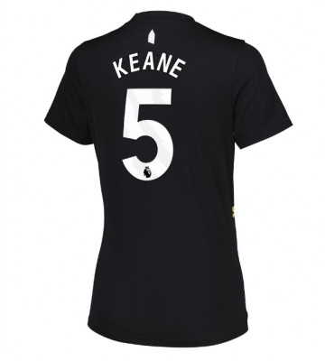Everton Michael Keane #5 Terza Maglia Femmina 2025-26 Manica Corta